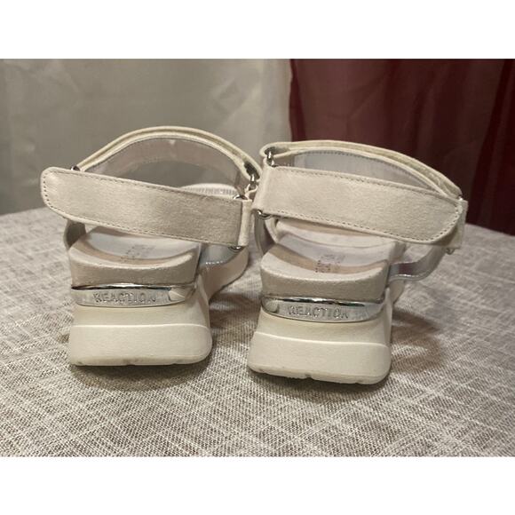 KENNETH COLE Reaction, Halsey Ankle Strap Platform Sandal, size 7 1/2 - Picture 7 of 7